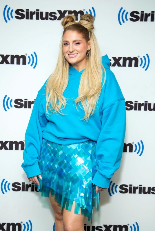 MEGHAN TRAINOR at Siriusxm Studios in New York 10/21/2022
