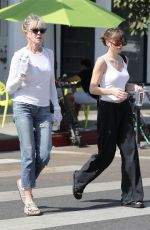 MELANIE GRIFFITH and STELLA BANDERAS Out for Lunc in Beverly Hills 10/20/2022