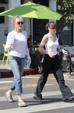 MELANIE GRIFFITH and STELLA BANDERAS Out for Lunc in Beverly Hills 10/20/2022