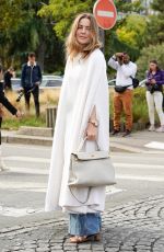 MELISSA GEORGE Heading to Hermes Fashion Show in Paris 10/01/2022
