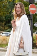 MELISSA GEORGE Heading to Hermes Fashion Show in Paris 10/01/2022
