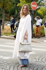MELISSA GEORGE Heading to Hermes Fashion Show in Paris 10/01/2022