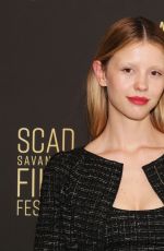 MIA GOTH at 25th Scad Savannah Film Festival 10/25/2022