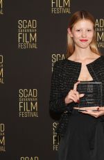MIA GOTH at 25th Scad Savannah Film Festival 10/25/2022