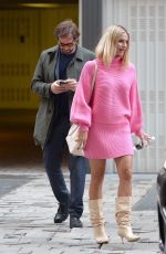 MICHELLE HUNZIKER Out and About in Milan 10/10/2022