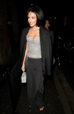 MICHELLE KEEGAN Leaves MNKY HSE in Manchester 10/22/2022