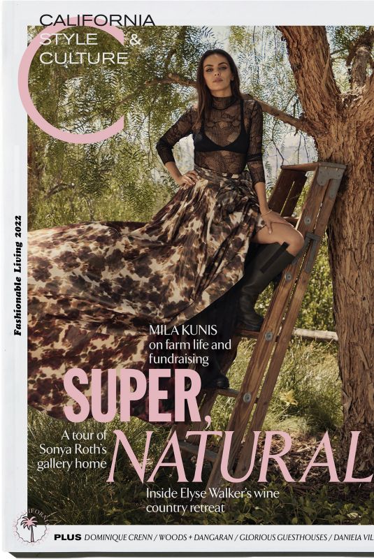 MILA KUNIS for C Magazine, October 2022