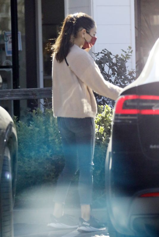 MILA KUNIS Out and About in Bel Air 10/25/2022