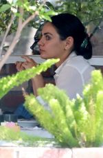 MILA KUNIS Out for Breakfast at Beverly Glen Deli in Bel Air 10/06/2022