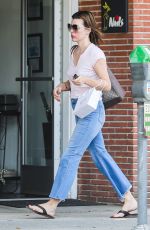 MILLA JOVOVICH Leaves USK Spa and Skin Clinic in Beverly Hills 10/07/2022