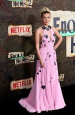MILLIE BOBBY BROWN at Enola Holmes 2 Premiere in Los Angeles 10/27/2022