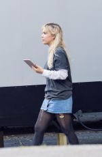 MILLIE BOBBY BROWN on the Set of The Electric State in Atlanta 10/06/2022
