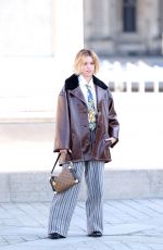 MILLY ALCOCK at Louis Vuitton SS23 Fashion Show in Paris 10/04/2022