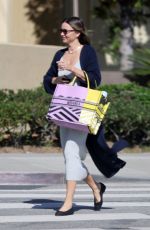 MIRANDA KERR Leaves a Skin Care Clinic in Brentwood 10/17/2022