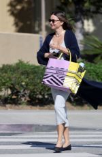 MIRANDA KERR Leaves a Skincare Clinic in Los Angeles 10/17/2022