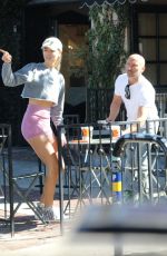 mMARIE-LOU NURK Out for Coffee in Beverly Hills 10/17/2022