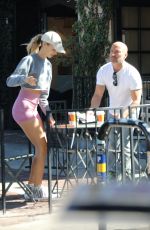 mMARIE-LOU NURK Out for Coffee in Beverly Hills 10/17/2022
