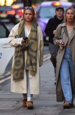MOLLY MAE HAGUE Out for Dinner in Manchester 10/21/2022