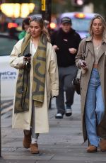 MOLLY MAE HAGUE Out for Dinner in Manchester 10/21/2022