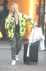 MOLLY RAINFORD Heading to Strictly Come Dancing Training in London 09/30/2022