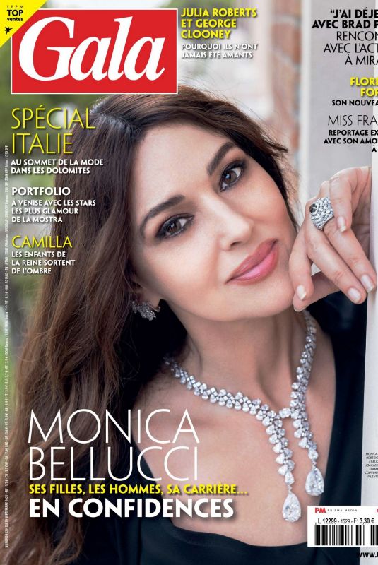 MONICA BELLUCI in Gala Magazine, France September 2022