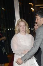 MORFYDD CLARK Leaves BFI Luminous Fundraising Gala in London 09/29/2022