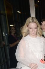 MORFYDD CLARK Leaves BFI Luminous Fundraising Gala in London 09/29/2022