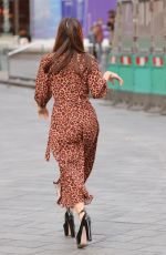 MYLEENE KLASS Arrive at Noise Day at Global Radio in London 10/07/2022