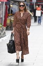 MYLEENE KLASS Arrive at Noise Day at Global Radio in London 10/07/2022