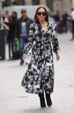 MYLEENE KLASS Arrives at Her Radio Appearance at Smooth Radio in London 10/14/2022