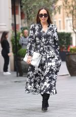 MYLEENE KLASS Arrives at Her Radio Appearance at Smooth Radio in London 10/14/2022