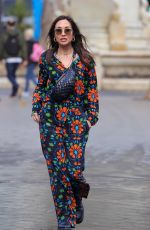 MYLEENE KLASS Arrives at Smooth Radio in London 10/21/2022