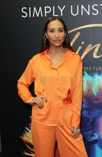 MYLEENE KLASS at Tina: The Tina Turner Musical Media Night Performance in London 10/18/2022