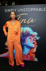 MYLEENE KLASS at Tina: The Tina Turner Musical Media Night Performance in London 10/18/2022