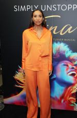 MYLEENE KLASS at Tina: The Tina Turner Musical Media Night Performance in London 10/18/2022