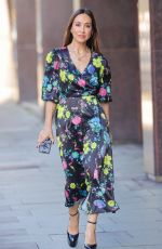 MYLEENE KLASS Leaves Jeremy Vine TV Show in London 10/27/2022