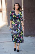 MYLEENE KLASS Leaves Jeremy Vine TV Show in London 10/27/2022