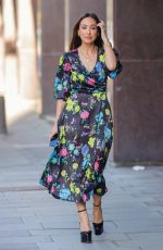 MYLEENE KLASS Leaves Jeremy Vine TV Show in London 10/27/2022