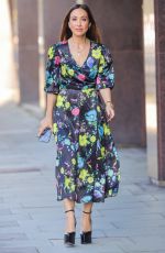 MYLEENE KLASS Leaves Jeremy Vine TV Show in London 10/27/2022