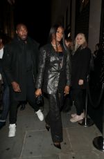 NAOMI CAMPBELL Arrives at a BOSS Party in London 10/11/2022