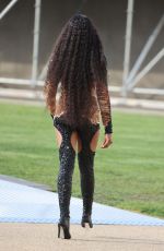 NAOMI CAMPBELL Arrives at Alexander Mcqueen Fashion Show in London 10/11/2022