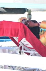 NAOMI CAMPBELL at a  Photoshoot in Miami Beach 10/23/2022