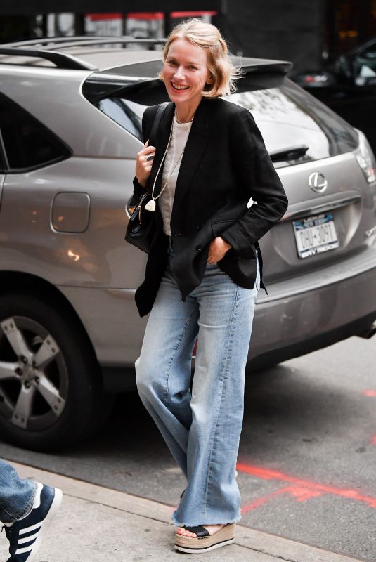 NAOMI WATTS in Denim Out in New York 09/28/2022