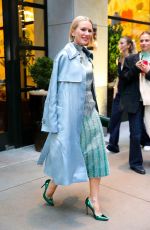 NAOMI WATTS Leaves Her Hotel in New York 10/12/2022