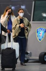 NATALIE PORTMAN at JFK Airport in New York 10/14/2022