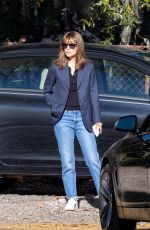 NATALIE PORTMAN on the Set of May December in Savannah 10/24/2022