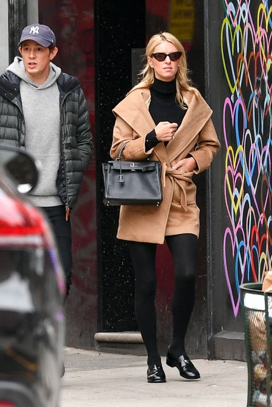 NICKY HILTON and James Rothschild Out in New York 10/05/2022