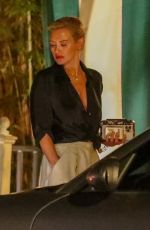 NICKY WHELAN on a Date Night at San Vicente Bungalows in West Hollywood 10/01/2022