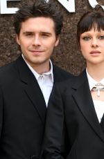 NICOLA PELTZ and Brooklyn Beckham at Givenchy Fashion Show in Paris 10/02/2022