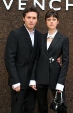 NICOLA PELTZ and Brooklyn Beckham at Givenchy Fashion Show in Paris 10/02/2022